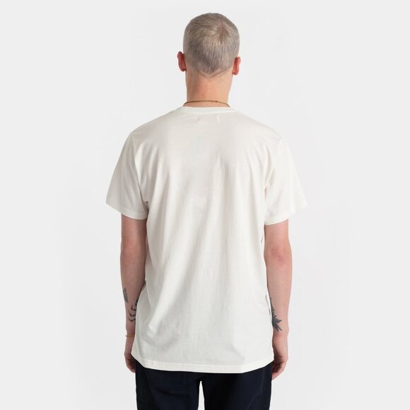 BNWT Revolution of 1995 - Going Places - Men's Off White Organic Cotton T-Shirt - Picture 4 of 6